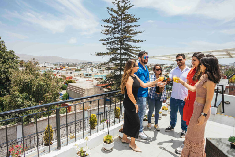 foto de terraza del hotel en Arequipa
